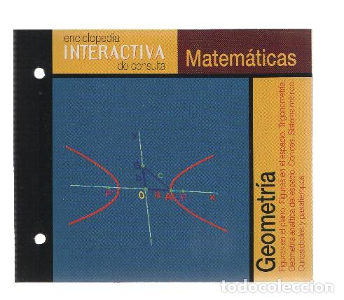 Colecionismo de Revistas e Jornais: CD-Rom: GEOMETRIA: Ciencias experimentales (Enciclopedia Interactiva de Consulta de EL PERIODICO) -