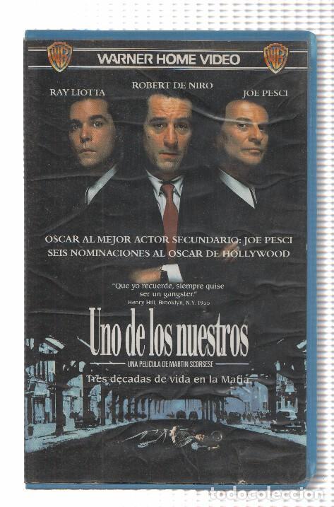 Coleccionismo de Revistas y Peri&oacute;dicos: VHS-Cine: UNO DE LOS NUESTROS - Robert De Niro - Martin Scorsese