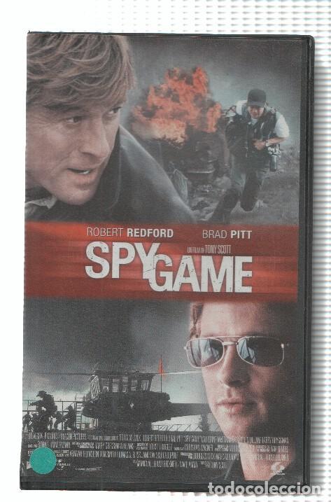 Collectionnisme de Revues et Journaux: VHS-Cine: SPY GAME - Robert Redford, Brad Pitt - Tony Scott