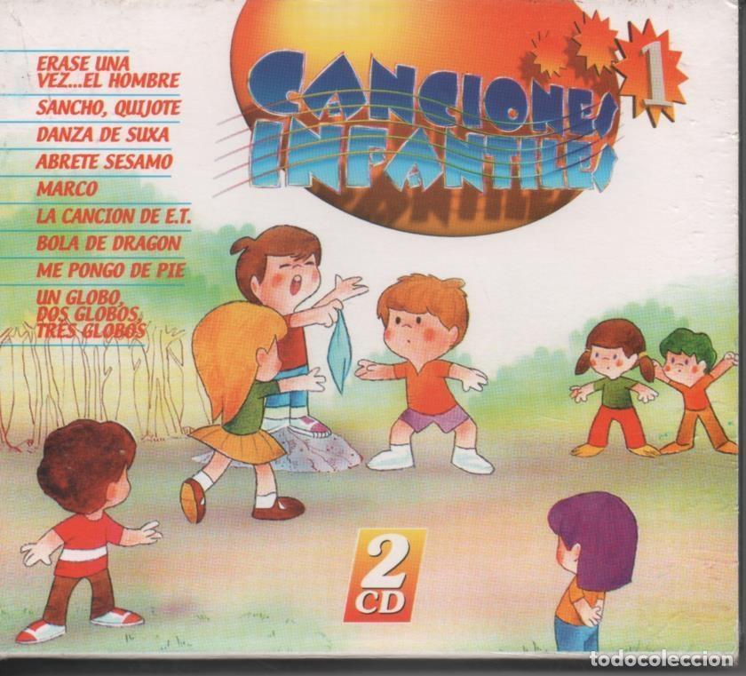 Collectionnisme de Revues et Journaux: CD E00095: Cd M&uacute;sica, 2 Cds Canciones Infantiles 1 - Varios
