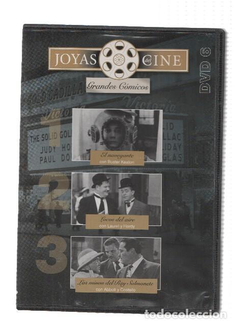 Collectionnisme de Revues et Journaux: DVD-Cine: Joyas del Cine, Numero 06 (Comicos): El Navegante, Locos del Aire, Las Minas del Rey Salom