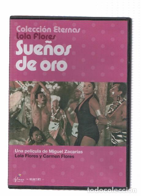 Coleccionismo de revistas y peri&oacute;dicos: DVD-Cine: Coleccion Eternas: LOLA FLORES - SUE&Ntilde;OS DE ORO - Miguel Zacarias