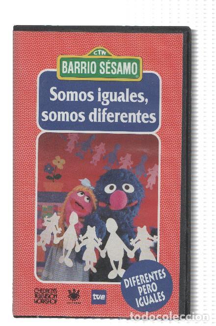 Coleccionismo de Revistas y Peri&oacute;dicos: Serie VHS: BARRIO SESAMO, Numero 20: SOMOS IGUALES, SOMOS DIFERENTES - SESAME WORKSHOP /TVE