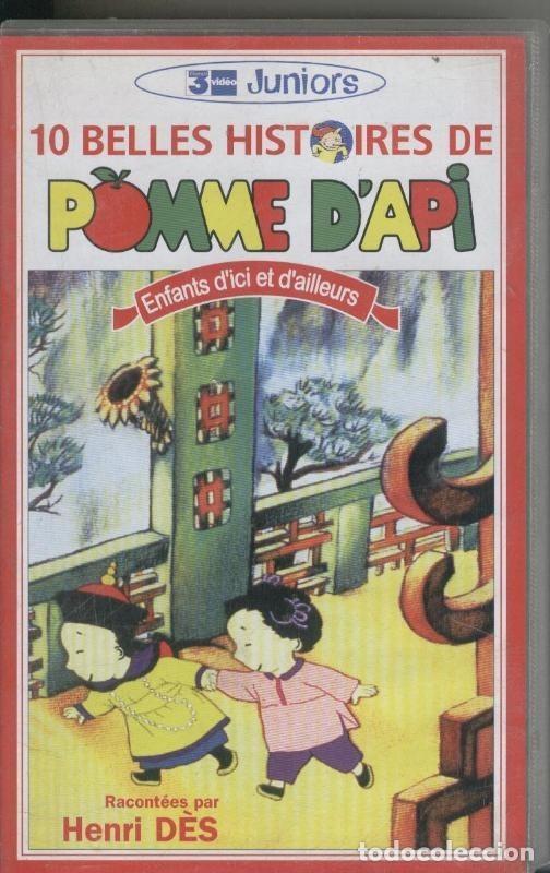 Collection Magazines and Newspapers: Video VHS: 10 belles histoires de Pomme D Api - varios