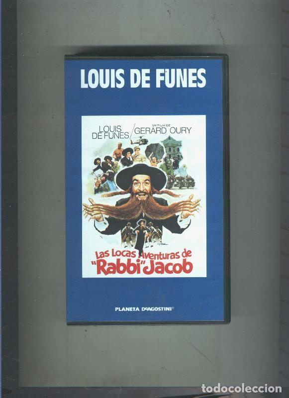 Collection Magazines and Newspapers: Video VHS: Louis de Funes numero 1a: Las locas aventuras del Rabbi Jacob - Varios