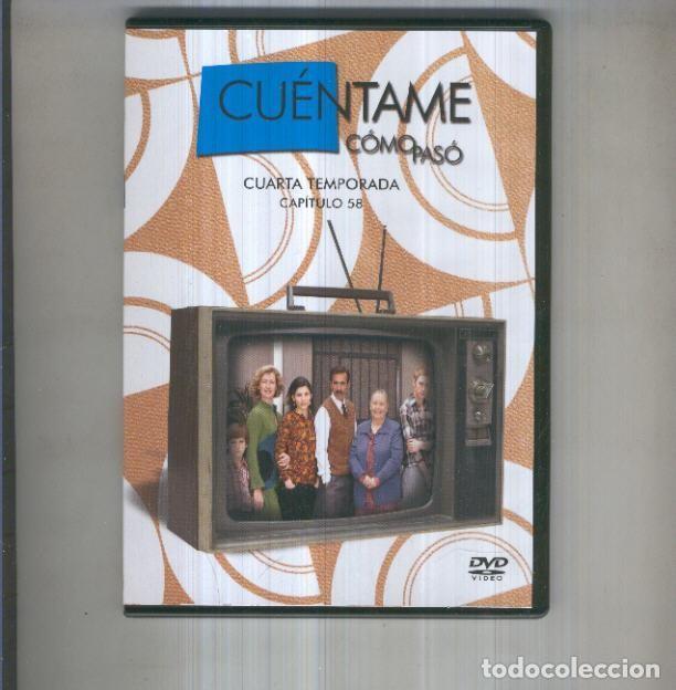 Coleccionismo de Revistas y Peri&oacute;dicos: DVD: Cuentame como paso, numero 018, cuarta temporada, capitulo 058 - varios