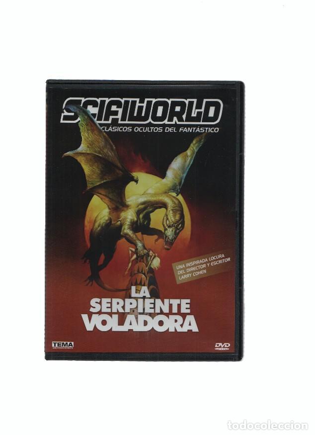 Coleccionismo de Revistas y Peri&oacute;dicos: DVD-Cine: LA SERPIENTE VOLADORA . Coleccion: ScifiWorld - Clasicos Ocultos del Fantastico - Larry Co