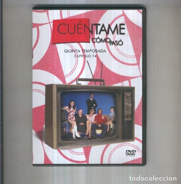 Coleccionismo de Revistas y Peri&oacute;dicos: DVD: Cuentame como paso, numero 034 quinta temporada, capitulo 074 - varios