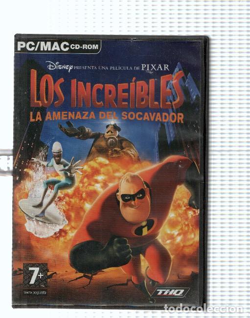Coleccionismo de Revistas y Peri&oacute;dicos: Juego-PC: LOS INCREIBLES, La Amenaza del Socavador (Windows 98 y Superior) - Disney Pixar