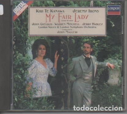 Colecionismo de Revistas e Jornais: CD E00258: Cd M&uacute;sica. My Fair Lady, Kiri Te Kawana, Jeremy Irons - Varios