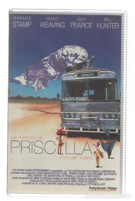 Sammeln von Zeitschriften und Zeitungen: VHS-Cine: Las Aventuras de PRISCILLA, Reina del Desierto - Terence Stamp, Hugo Weaving (PolyGram 199