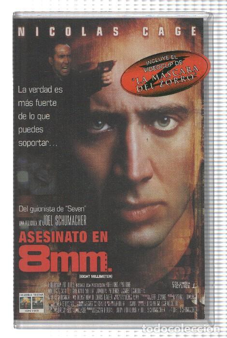 Colecionismo de Revistas e Jornais: VHS-Cine: ASESINATO EN 8MM - Nicolas Cage (Columbia 1999) - Joel Schumacher
