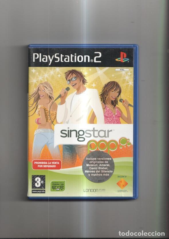 Colecionismo de Revistas e Jornais: DVD videjuego PlayStation 2: Singstar Pop (sin micr&oacute;fonos, solo el juego) - NULL