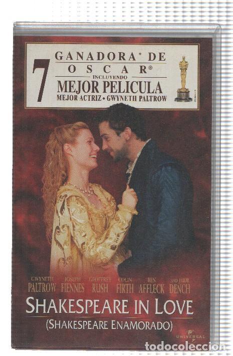 Colecionismo de Revistas e Jornais: VHS-Cine: SHAKESPEARE IN LOVE - Gwyneth Paltrow, Joseph Fiennes (Universal 1998) - John Madden