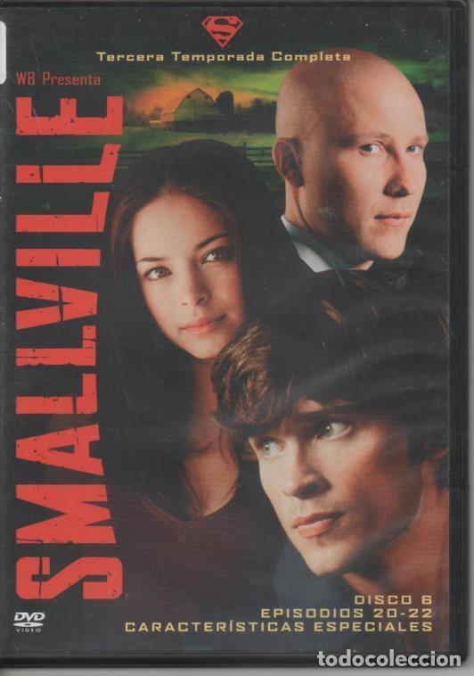 Collezionismo di Riviste e Giornali: DVD E00424: DVD Smallville Tercera Temporada. Disco 6, Episodios 20-22. Caracter&iacute;sticas Especiales -