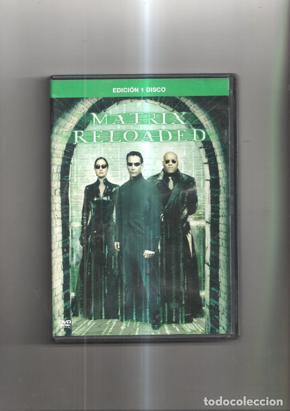Collezionismo di Riviste e Giornali: Pelicula en DVD: Matrix Reloaded, edici&oacute;n 1 disco. Iterpretado por Keanu Reeves - NULL