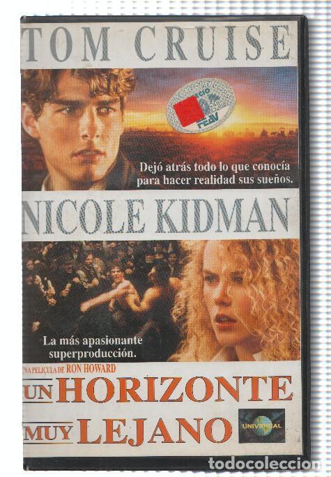Collezionismo di Riviste e Giornali: Cine VHS: UN HORIZONTE MUY LEJANO - Tom Cruise y Nicole Kidman - Ron Howard