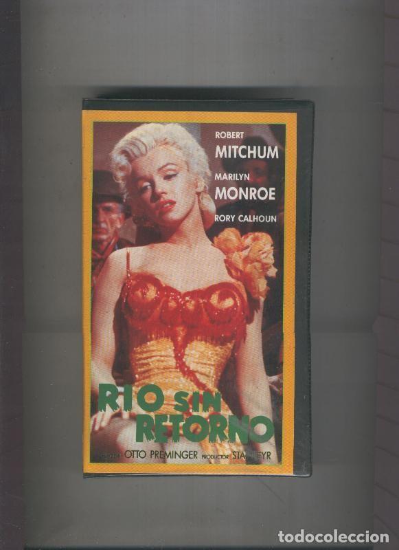 Coleccionismo de Revistas y Peri&oacute;dicos: Video VHS: Rio sin retorno (Robert Mitchum y Marilyn Monroe) - Varios