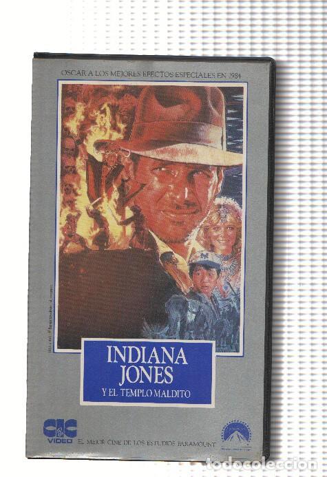Collectionnisme de Revues et Journaux: Cine VHS: INDIANA JONES Y EL TEMPLO MALDITO - Harrison Ford - Steven Spielberg