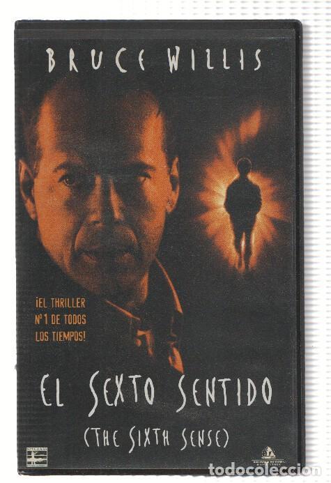 Coleccionismo de Revistas y Peri&oacute;dicos: Cine VHS: EL SEXTO SENTIDO - Bruce Willis - M. Night Shyamalan