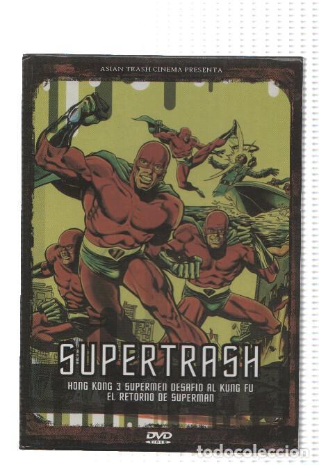 Coleccionismo de Revistas y Peri&oacute;dicos: Cine DVD: Supertrash: HONG KONG 3 SUPERMEN: Desafio al Kung-Fu - EL RETORNO DE SUPERMAN (Asian Trash