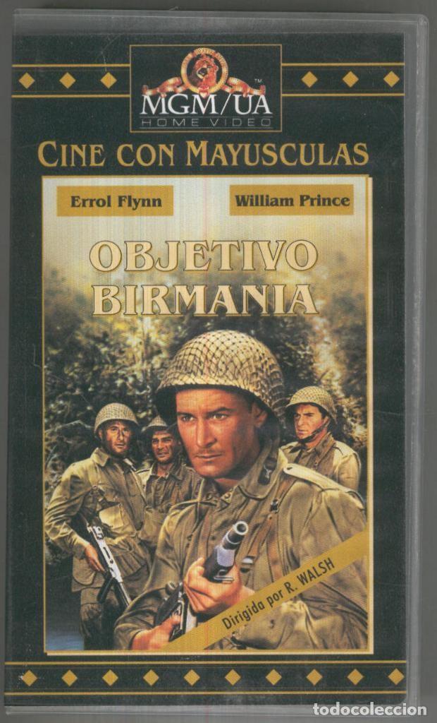 Coleccionismo de Revistas y Peri&oacute;dicos: VHS Cine: OBJETIVO BIRMANIA - Coleccion Cine con Mayusculas - R. Walsh