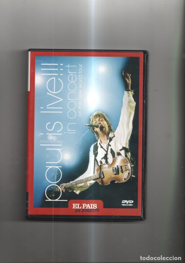 Coleccionismo de Revistas y Peri&oacute;dicos: Concierto en DVD: Paul McCartney is live!!! in concert on the new world tour - NULL