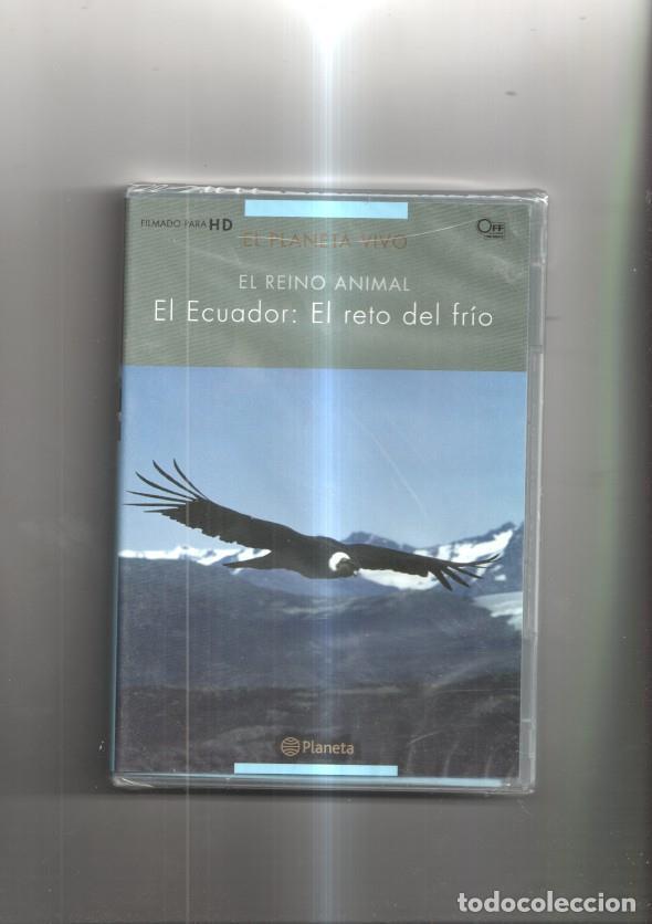 Coleccionismo de Revistas y Peri&oacute;dicos: Documental en DVD: El planeta vivo - El reino animal, El Ecuador: el reto del fr&iacute;o (conserva precint