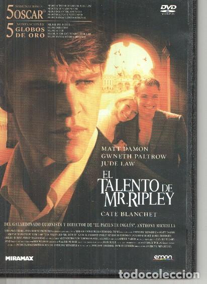 Sammeln von Zeitschriften und Zeitungen: DVD: El talento de Mr. ripley (Matt Damon, Jude Law)
