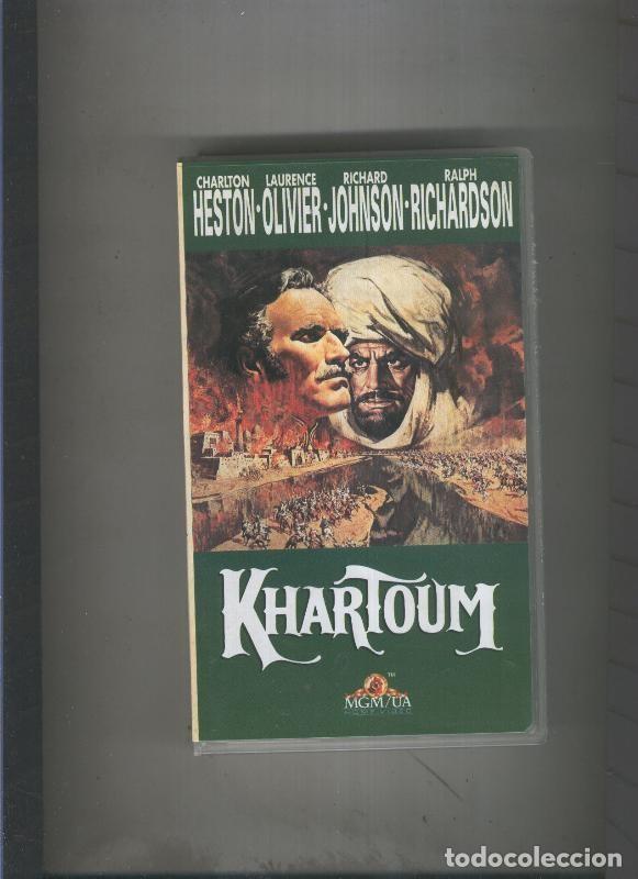 Coleccionismo de Revistas y Peri&oacute;dicos: Video VHS: Khartoum con Charlton Heston y Laurence Olivier - Varios