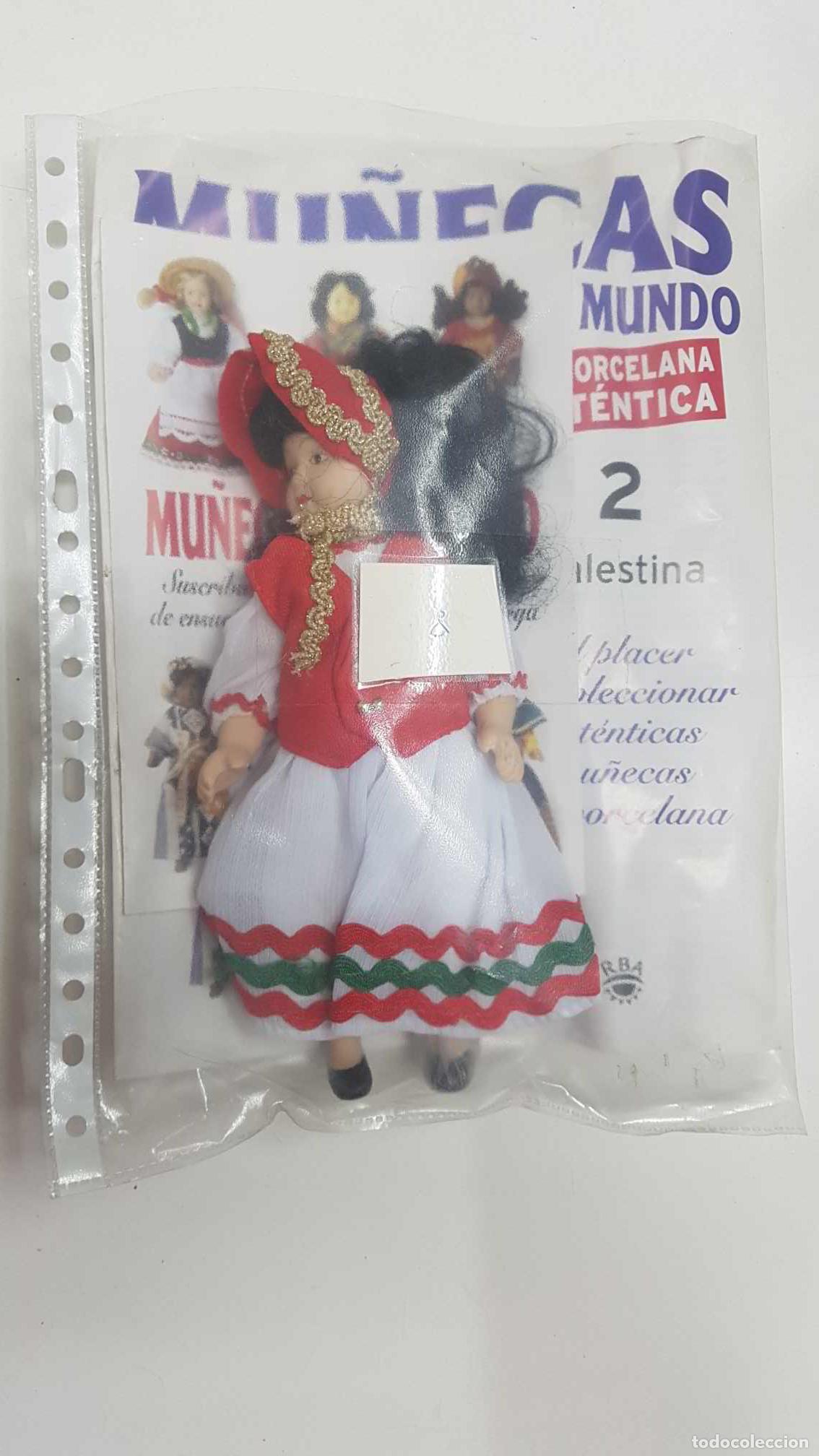 Coleccionismo de Revistas y Peri&oacute;dicos: Mu&ntilde;eca de Porcelana/Porcelain Doll: MU&Ntilde;ECAS DEL MUNDO, NUMERO 02: PALESTINA - RBA