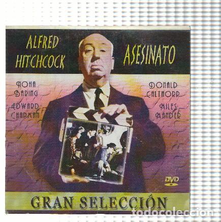 Coleccionismo de Revistas y Peri&oacute;dicos: DVD-Cine: GRAN SELECCION ALFRED HITCHCOCK - ASESINATO (Noah Baring, Edward Chapman) - Alfred Hitchco