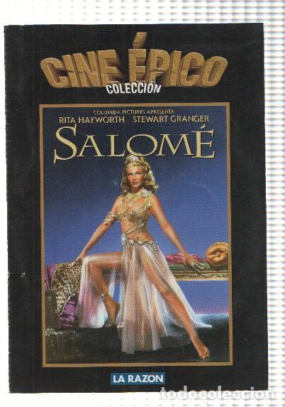 Coleccionismo de Revistas y Peri&oacute;dicos: DVD-Cine: Cine Epico: SALOME - Rita Hayworth (La Razon) - William Dieterle