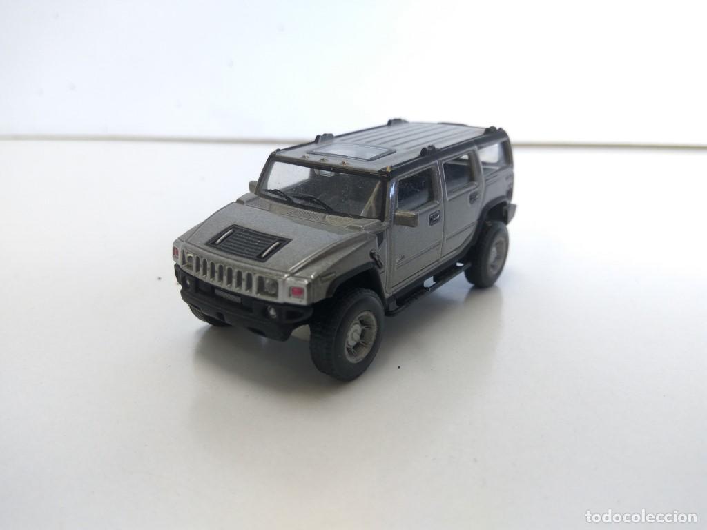 Coleccionismo de Revistas y Peri&oacute;dicos: Coche Escala/Diecast: HAMMER H2, Gris - 7,5cm (WELLY) - H