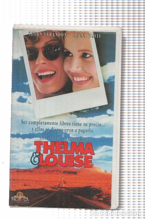 Coleccionismo de Revistas y Peri&oacute;dicos: VHS-Cine: THELMA Y LOUISE - Susan Sarandon, Geena Davis - Ridley Scott