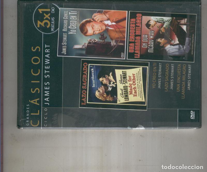 Coleccionismo de Revistas y Peri&oacute;dicos: DVD: Grandes Clasicos CLICLO JAMES STEWART - VARIOS