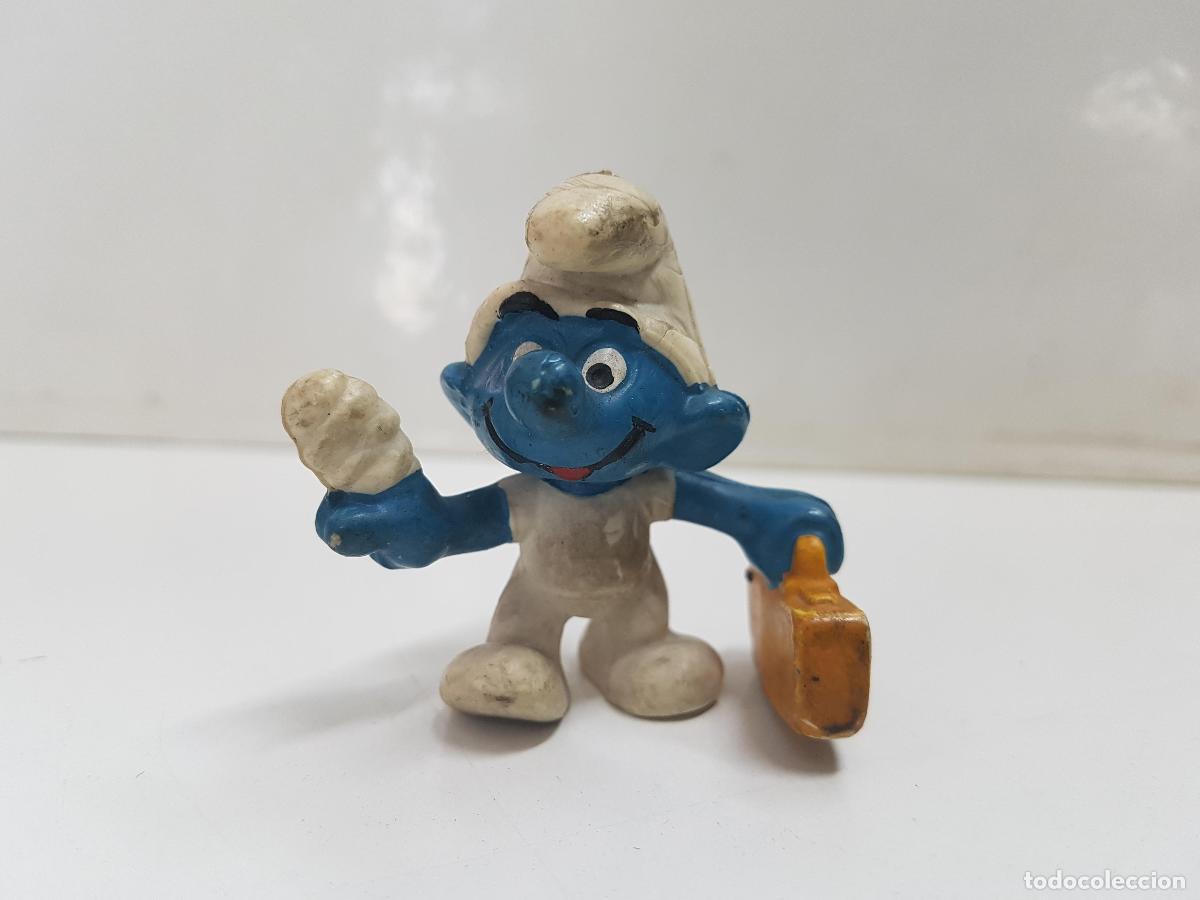 Colecionismo de Revistas e Jornais: Figura serie Los Pitufos: Pitufo enfermero