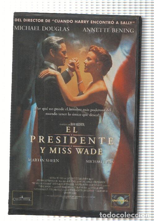 Colecionismo de Revistas e Jornais: VHS-Cine: EL PRESIDENTE Y MISS WADE - Michael Douglas, Annette Bening - Rob Reiner