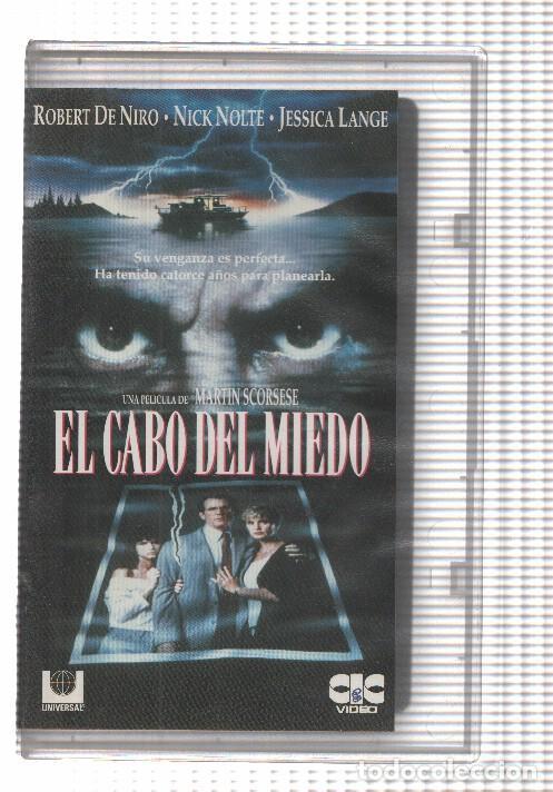 Colecionismo de Revistas e Jornais: VHS-Cine: EL CABO DEL MIEDO - Robert DeNiro, Nick Nolte - Martin Scorese