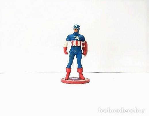 Coleccionismo de Revistas y Peri&oacute;dicos: Figura Marvel: Figura MARVEL de Plomo - CAPITAN AMERICA (Marvel 2004) - MARVEL