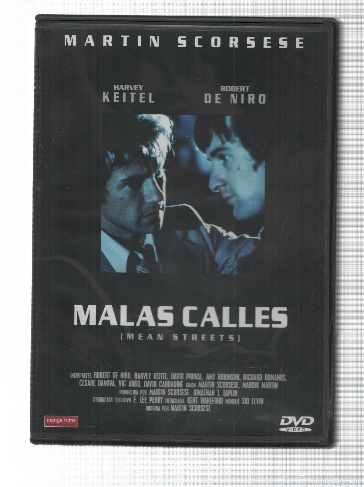 Sammeln von Zeitschriften und Zeitungen: DVD: Malas Calles. Martin Scorsese. Manga Films