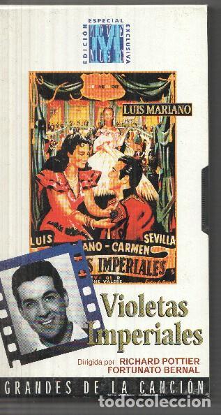 Colecionismo de Revistas e Jornais: VHS: Violetas Imperiales con Carmen Sevilla y Luis Mariano