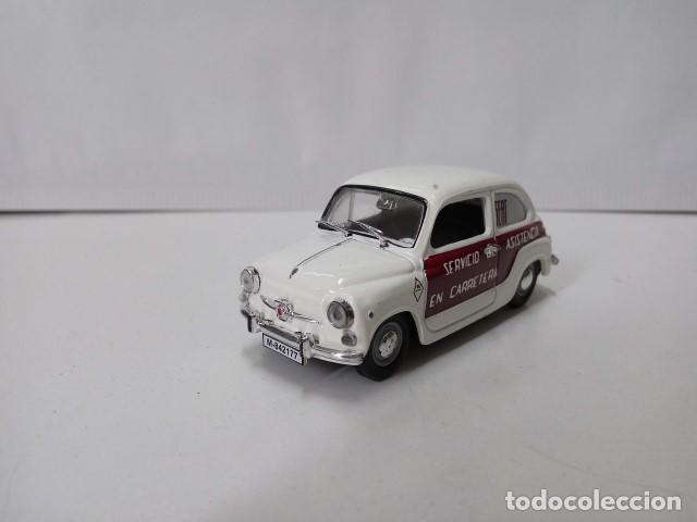 Colecionismo de Revistas e Jornais: Coche Escala/Scale Diecast Car: Servicio Asistencia en Carretera SEAT 600E, Blanco (1970) (lleva sue