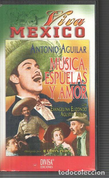 Coleccionismo de Revistas y Peri&oacute;dicos: VHS: Viva Mexico: Musica, espuelas y amor con Antonio Aguilar
