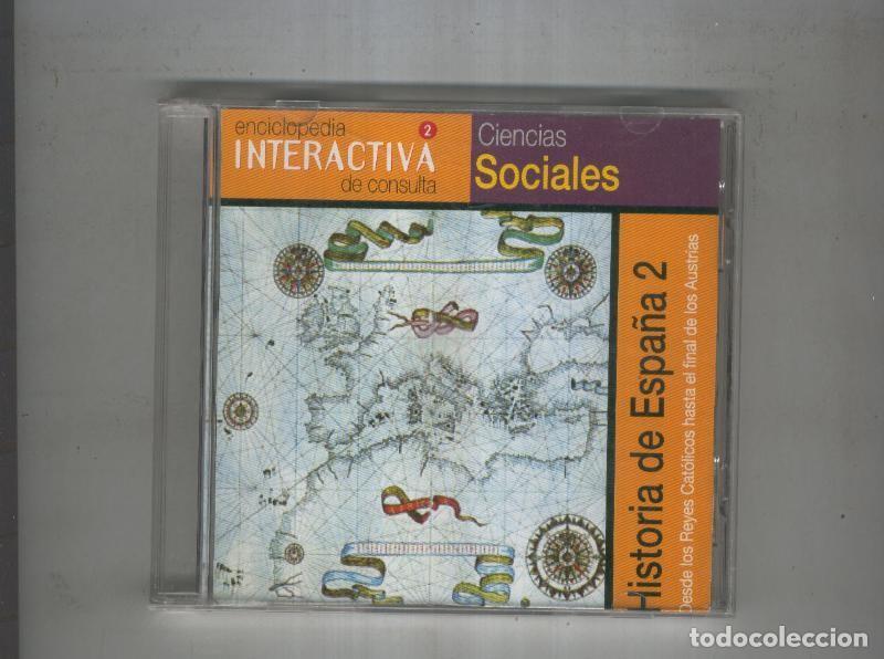 Colecionismo de Revistas e Jornais: CD: Enciclopedia Interactiva de Consulta, HISTORIA DE ESPANA 02 - VARIOS