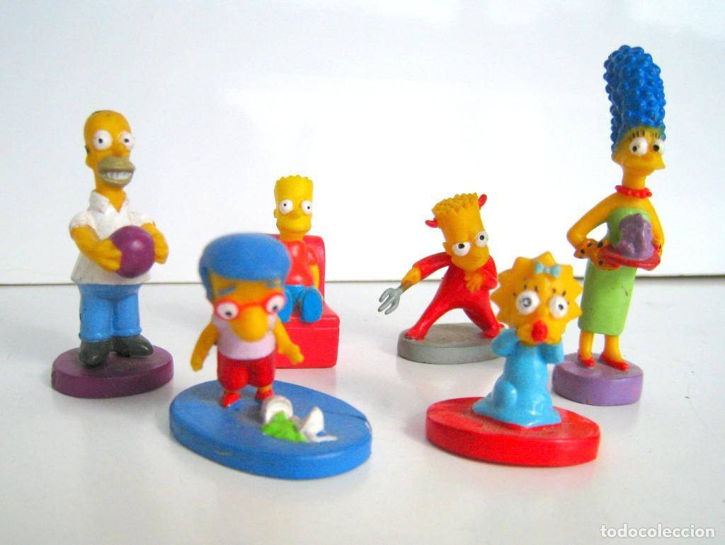 Collection Magazines and Newspapers: Mu&ntilde;eco de goma: LOTE LOS SIMPSON ( de 3 a 6cm) - Matt Groening