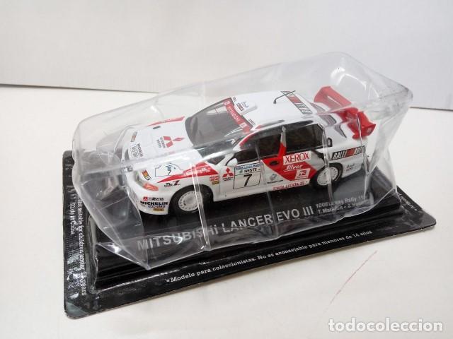 Collectionnisme de Revues et Journaux: Coche Escala/Scale Diecast Car: MITSUBISHI LANCER EVO III - Tommy Makinen (1000 Lakes 1996) - VARIOS