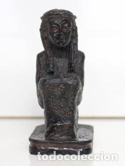 Collectionnisme de Revues et Journaux: Figura Egipcia: MUJER EGIPCIA , Sentada (7cm alto) - VARIOS
