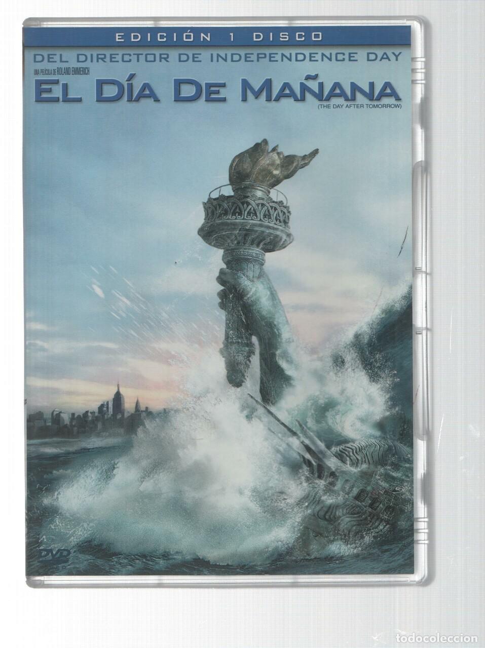 Collectionnisme de Revues et Journaux: DVD: El dia de Ma&ntilde;ana, edicion 1 disco. Una pelicula de Roland Emmerich