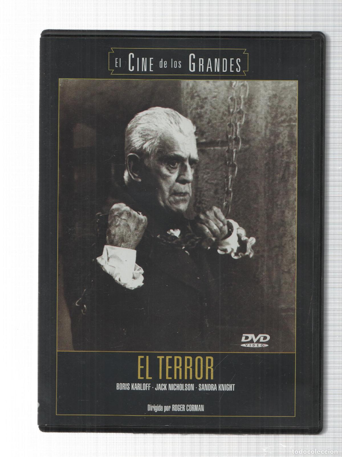 Collezionismo di Riviste e Giornali: DVD: El Terror - El Cine de los Grandes. Dirigida por Roger Corman